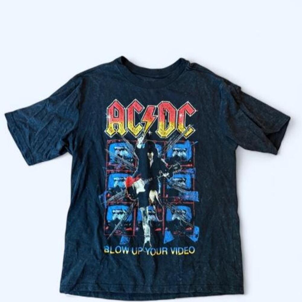 Vintage AC/DC “Blow Up Your Video” 1988 Tour Graphic T-Shirt